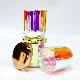  Luxury Iridescent Candle Jar Holographic Candle Holder with Metal Lid