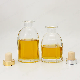  Unique Glass Bottle with Cap for Reed Diffuser Home Fragrance