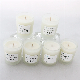  Made in China Thick Bottom Simple Glass Candle Jar Custom Fragrance Scented Candle