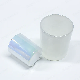  Color Empty Wide Mouth Container Glass Candle Jars Electroplate Candle Vessels in Bulk