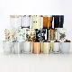  Hot Sale Glass Candle Holder, Glass Candle Jar with Lid