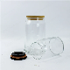  Clear Glass Food Storage Jars Containers with Airtight Bamboo Lid