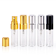  2ml 3ml 5ml 8ml 10ml 15ml 20ml Empty Mini Glass Perfume Sample Bottles Atomizer with Gold Cap