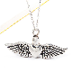  Commemorative Urn Pet Cremation Ashes Perfume Bottle Jewelry Series Heart Wing Necklace for Cats Dogs