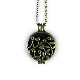 Metal with 2PCS Scented Felt Inside Hanging Car Perfume