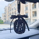  Promotional Gifts Hanging Diffuser Car Logo Perfume Car Hanging Perfume with Ribbon