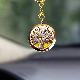  2019 New Mini Hanging Metal Essential Oil Car Perfume