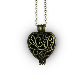 Metal Heart Shape Car Hanging Perfume Diffuser