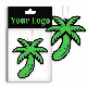 Double Sides Customized Printing Paper Car Air Freshener Customized Shape and Scents