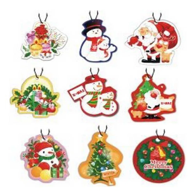 Sample Customization Custom Cut Shape Paper Air Freshener with Perfume