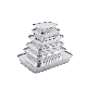 Wholesale Cheap Rectangular Aluminium Containers Baking Trays Disposable Takeaway Packaging Foil Containers