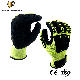  Anti Cut Level D/5 Anti-Impact TPR Hppe Nitrile Coated Safety Work Gloves