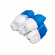  Disposable Medical Use Anti-Bacterial Waterproof Shoe Cover Hospital/Laboratory Use Blue and White PP+CPE Shoe Cover