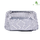  Disposable Plate Tin Foil Container Disposable Aluminum Tray with Lid Disposable Food Container Food Packing