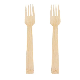 Wholesale Disposable Degradable Biodegradable Eco Friendly 170mm Bamboo Fork Tableware manufacturer