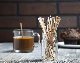  Disposable Biodegradable Eco-Friendly Wooden Beverage Coffee Stirrer Wooden Sticks with Square Ends