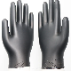  Disposable Glove, Black Synthetic Nitrile Glove Latex Free Powder-Free Glove Cleaning Safety Glove for Cooking and Cleaning