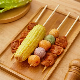 Environmental Protection Disposable Natural Bamboo Stick Skewers manufacturer