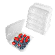  Clear Food Packaging Container Disposable Plastic Clamshell Box