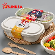  Sunkea Wholesale Biodegradable Packaging Sugarcane Pulp Lunch Box
