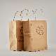  Logo Printed Paper Sos Shopping Paper Bag with Twist Flat Handle
