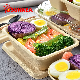 Disposable Take Away Food Grade Bamboo Pulp Boxes