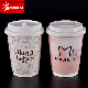 Colour Logo Print Coffee Spill Grease Proof Paper Cup
