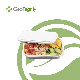  Eco Friendly Biodegradable Compostable 5-Compartment Sugarcane Food Tray