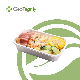  Disposable Rectangle Sugarcane Bagasse Pulp Custom Biodegradable Paper Serving Meat Fruit Sushi Food Tray