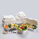 Biodegradable Supermarket Tray Disposable Sugarcane Bagasse Vegetable Frozen Food Meat Fruit Packaging Tray manufacturer