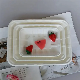 Biodegradable Compostable Sugarcane Bagasse Rectangle Square Fast Food Takeaway Lunch Container Bento Fruit Food Container Tray manufacturer
