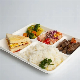 Completely Compostable Eco-Friendly Food Tray 5 Division Disposable Tray Sugarcane Bagasse Moulded Pulp manufacturer