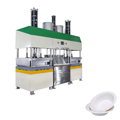 Semi Automatic Disposable Biodegradable Tableware Pulp Molding Machine Semi Automatic Production Line