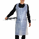 High Quality Durable Custom Waterproof PE White Aprons manufacturer