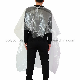  Disposable Transparent PE Plastic Barber Apron Disposable Apron for Haircutting Hair Cut