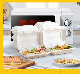  Factory Price Food Packaging Containers Disposable Plastic Burger Case