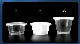  Sunzza 50/90z PP Disposable Plastic Mini PP Food Seasoning Appetizer Dipping Soy Sauce Plastic Cups
