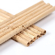  Eco-Friendly Carbonization Disposable Bamboo Straw 8*200mm