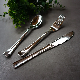 Silver Coated Disposable Plastic Cutlery PS Knife Fork Spoon