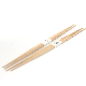 Customized Logo Printing Twins Bamboo 240mm Chopsticks for Sushi