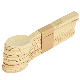  Biodegradable Disposable Thermoprint Logo Cutlery Bamboo Spoon