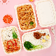  3 5 Compartment Eco Friendly Biodegradable Disposable Packaging Cornstarch Takeaway Bento Lunch Box