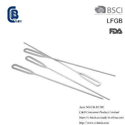 16" Stainless Steel Metal Skewers for Kabobs,