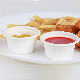  Wholesale Compostable Paper 2oz Take Away Eco Friendly Biodegradable Disposable Sugarcane Bagasse Cup for Sauce Food Packaging