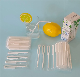  4.2X150mm Eco Individual Packing U Shaped Yogurt Milk Brick Box Bended Paper Drinking Straws