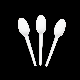  7 Inch Tpla Cpla Disposable Eco Cutlery Knife Fork Spoon Food Grade Safety