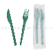  Bpi Certified TUV Food Grade Cpla Fruit Fork Set Compostable Biodegradable Cutlery
