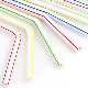  Disposable Customized Packing Flexible Bending Plastic PP Stripe Straw