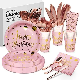  Amazon Hot Selling Themed Birthday Party Disposable Paper Tableware Set