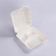 Psm Free Biodegradable Food Container Disposable Bagasse Pulp Clamshell Box Plate Tray